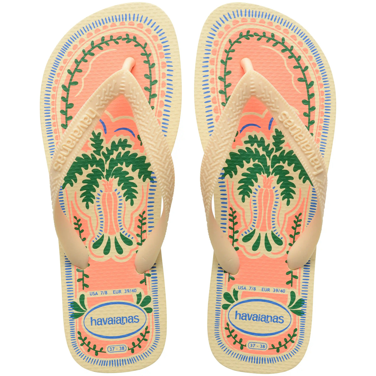 Women's Top Summer Vibes Flip Flops